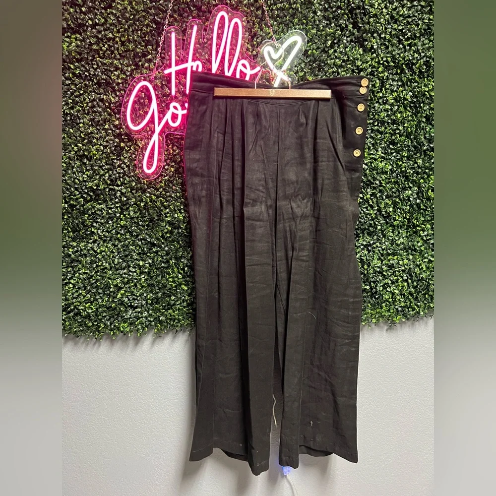Hell bunny high waisted trouser pant - Picture 2 of 6